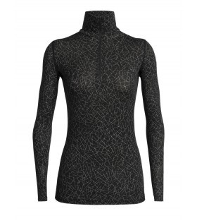 Мерино Блуза Icebreaker 200 Oasis LS Half Zip Sky Paths W's