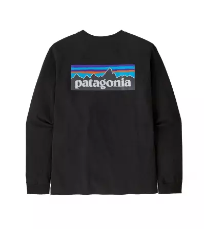 Blouse Patagonia Long-Sleeved P-6 Logo Responsibili-Tee M's