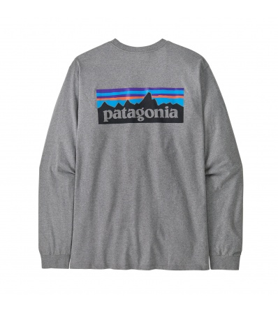 Блуза Patagonia Long-Sleeved P-6 Logo Responsibili-Tee M's
