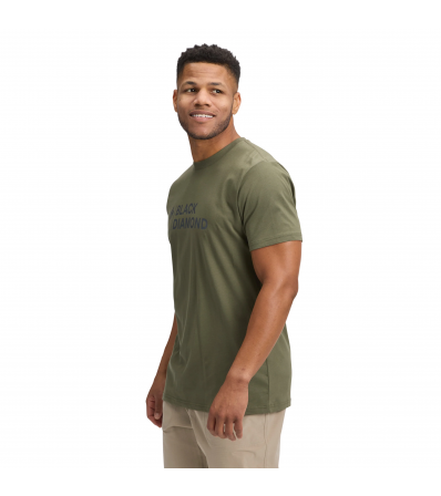 Тениска Black Diamond Mini Stacked SS Tee M's