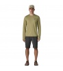 Patagonia Long-Sleeved Capilene Cool Sun Shirt - Fitz Roy Trout 40+ UPF M's
