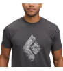 Тениска Black Diamond Engineered Diamond SS Tee M's